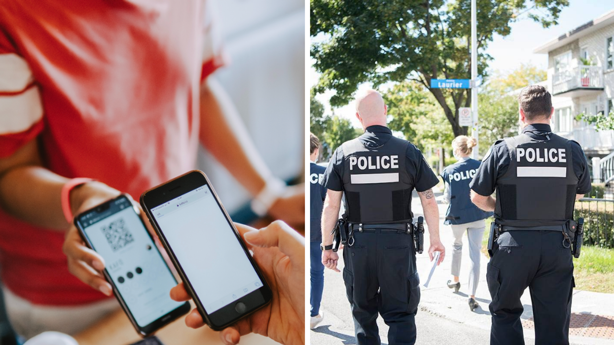 Passeport vaccinal : Des contrôles policiers au Québec