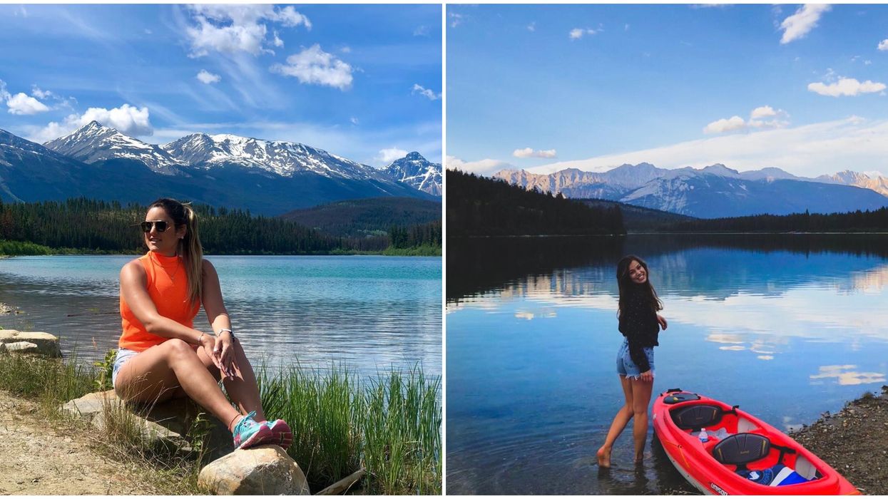 Patricia Lake Is An Alpine Swimming Hole In Alberta & You Can Reach It In 4.8 km
