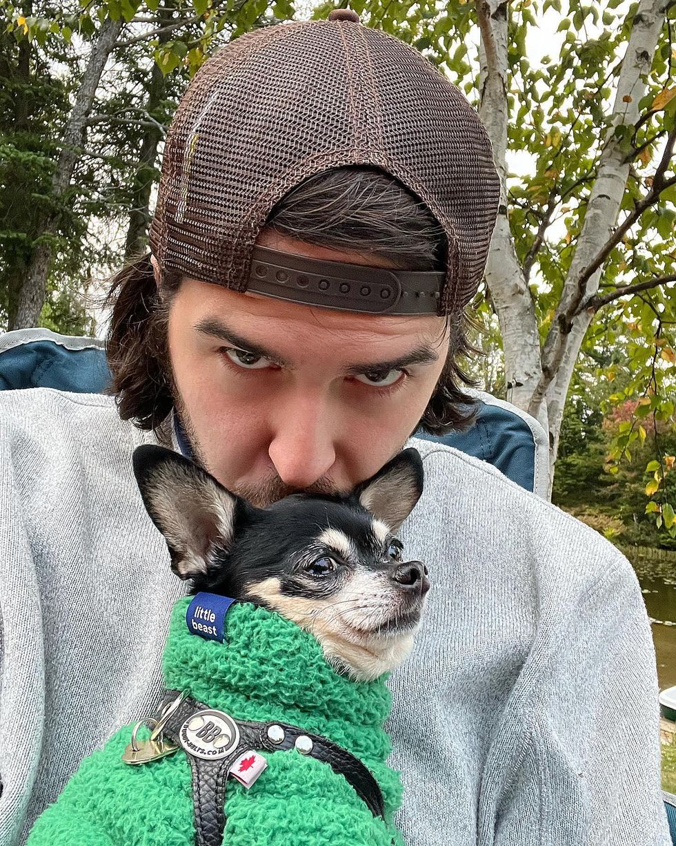 Patrick John Gilson and Bambi.