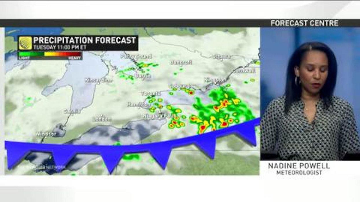 Parts Of Ontario Will Be Hit By Thunderstorms, Smoky Skies & Poor Air Quality This Week