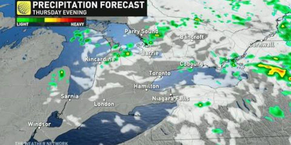 Ontario Weather Forecast Includes Strong Winds & Thunderstorms Narcity