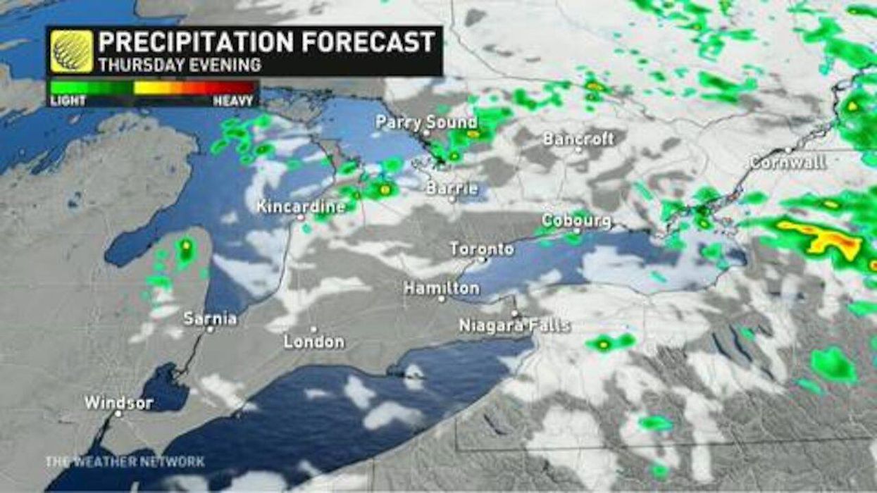 Southern Ontario Is Getting Hit With Nasty Thunderstorms Today & It’s Going To Be Windy