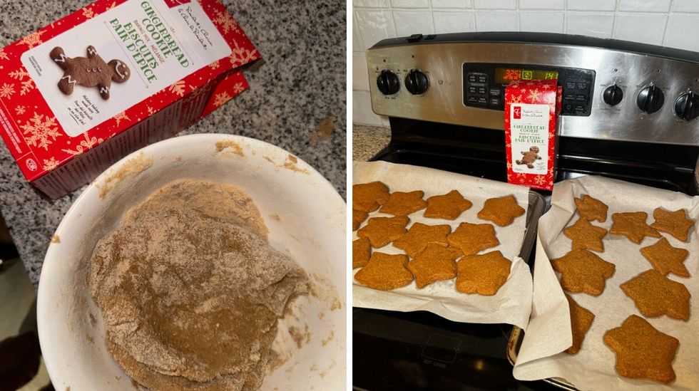 PC's gingerbread cookie baking mix