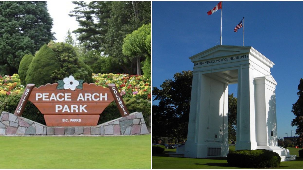 Peace Arch Park Is Closed After Way Too Many Visitors Showed Up