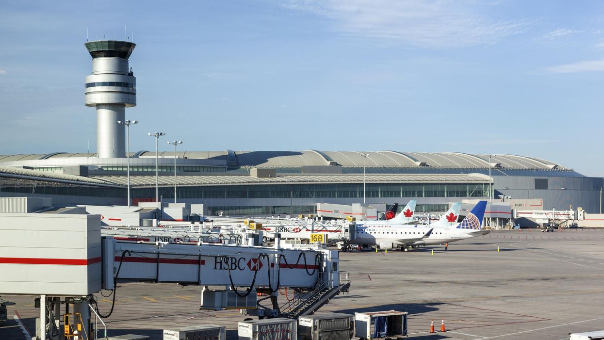 Pearson Airport Says Flights Are Being Delayed Due To High Winds Today