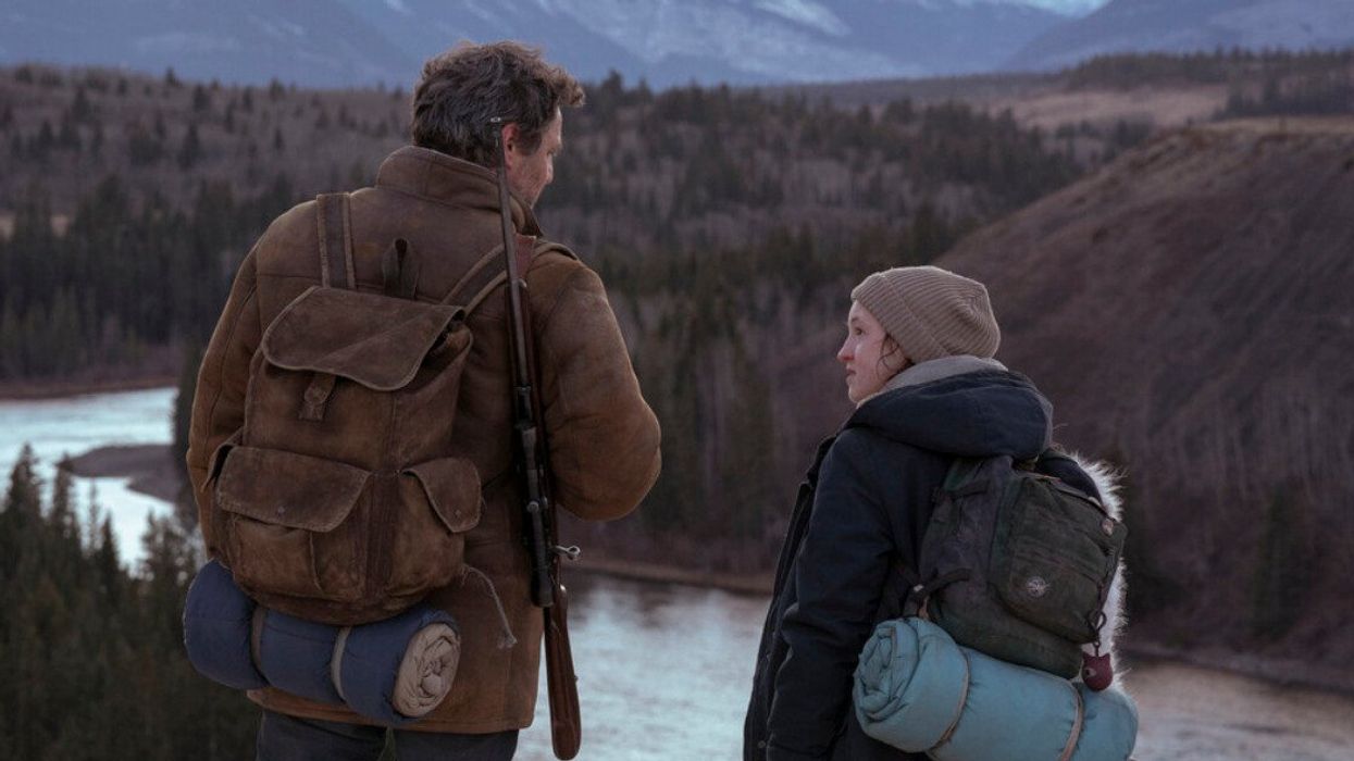 Pedro Pascal and Bella Ramsey in 'The Last of Us'