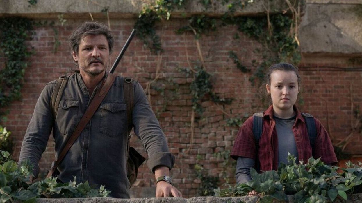 Pedro Pascal as Joel and Bella Ramsey as Ellie in "The Last of Us" Season 1.