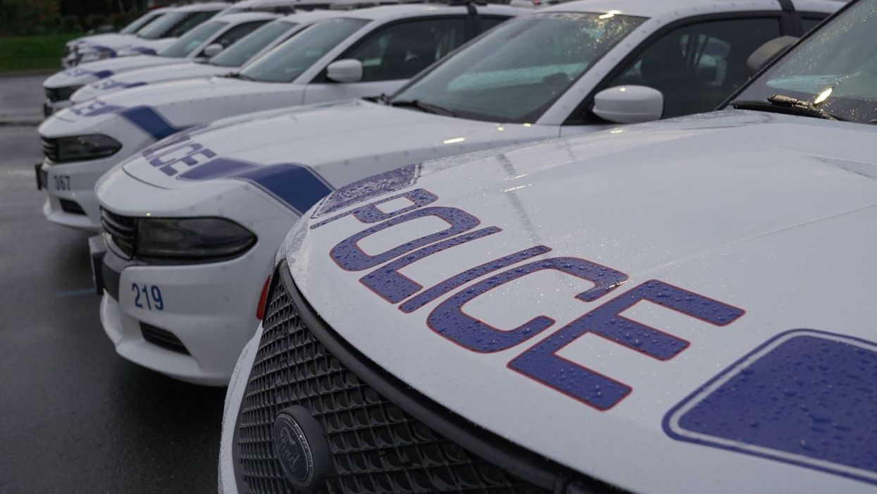 Peel Regional Police cars.