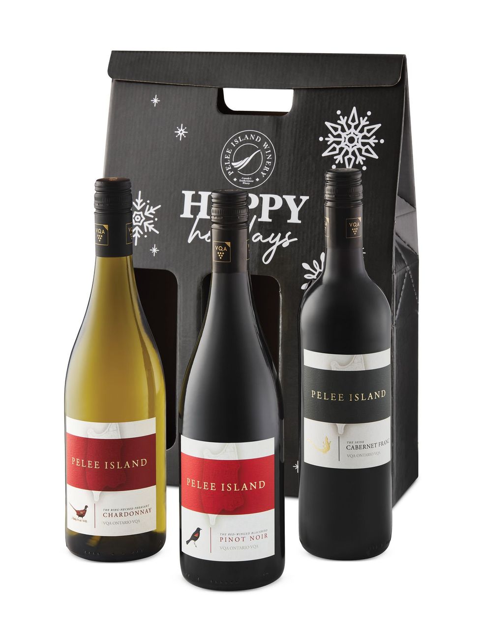 Pelee Island VQA Happy Holidays Gift Pack from the LBCO.