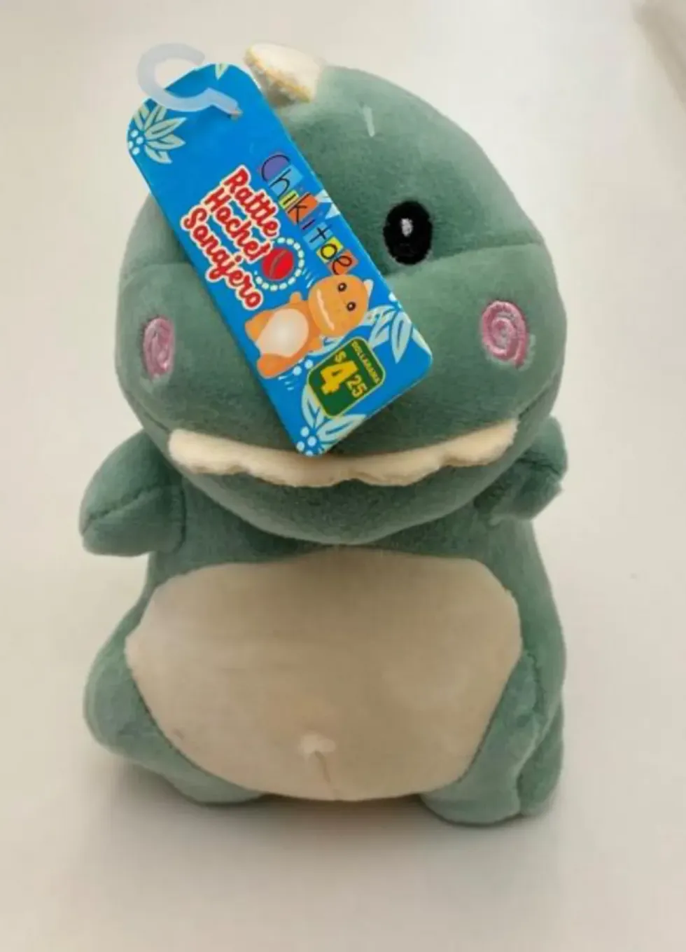 Peluche dinosaure de marque Chikitoe.