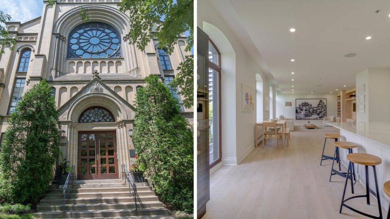 Penthouse d'un couvent à vendre à Montréal.