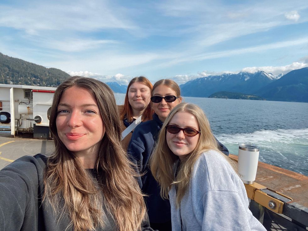 People on BC Ferries.