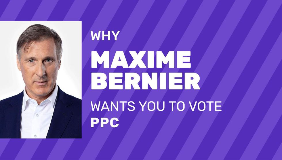 People's Party of Canada Leader Maxime Bernier