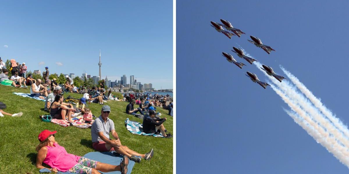 The Toronto Air Show Is Flying Over The City This Weekend & Here's When