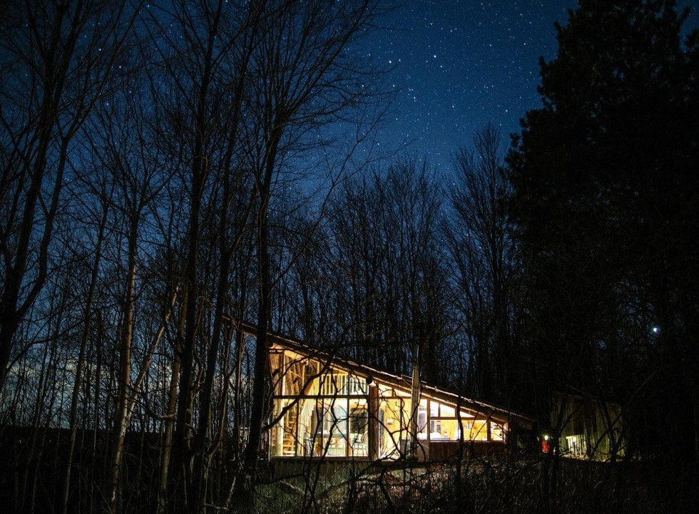 Perched Cabin at Mariposa Farm.