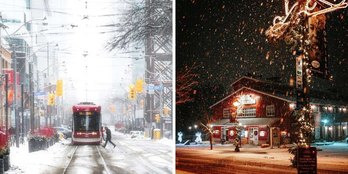 Ontario’s Christmas weather forecast says these places will get snow during the holidays