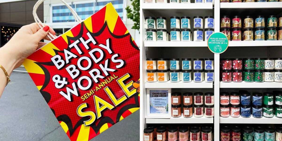 Bath & Body Works semi-annual sale has products up to 75% off and you ...
