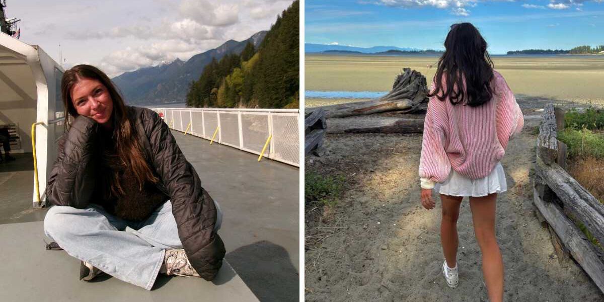 I took BC Ferries to this cozy small town tucked away on an island with kilometres of beach