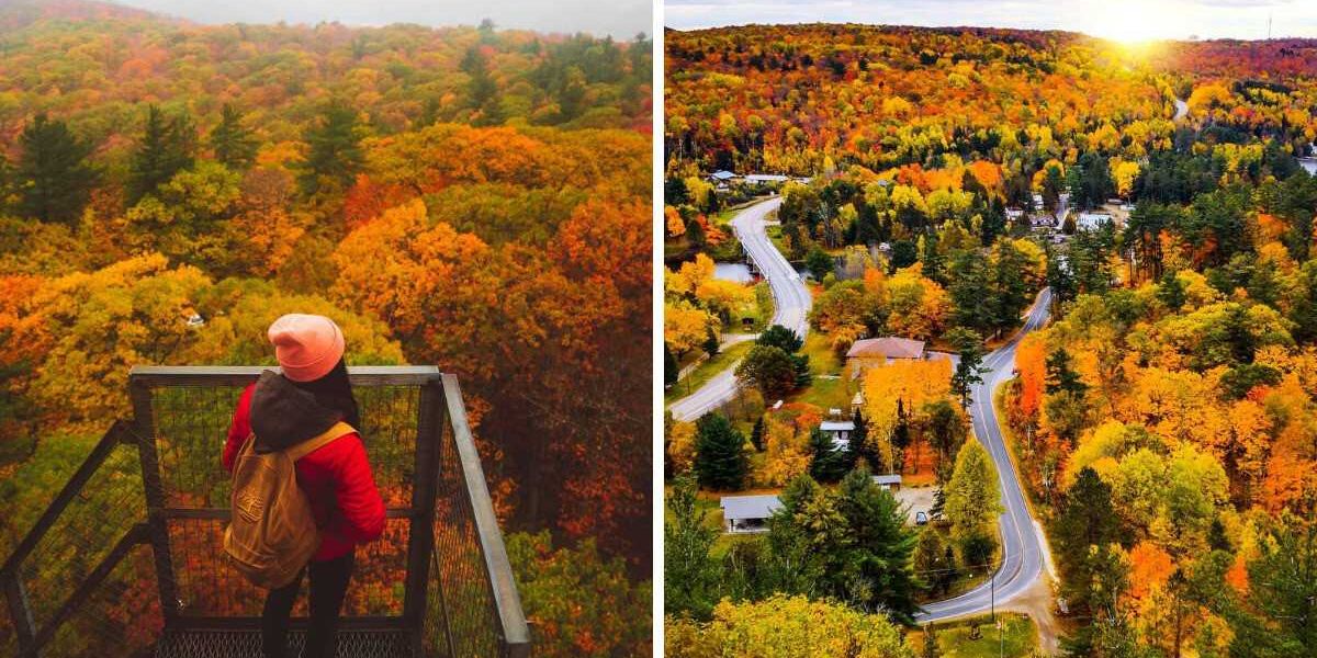 This destination near Toronto has the best fall colours in Ontario and the views are stunning