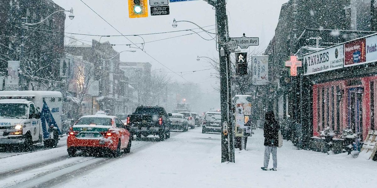 An ‘icy winter storm’ in Ontario will bring freezing rain, ice and up to 25 cm of snow An ‘icy winter storm’ in Ontario will bring freezing rain, ice and up to 25 cm of snow