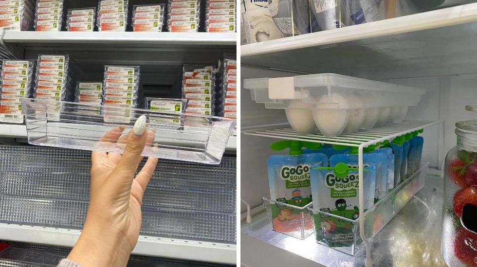 Petit bac de rangement.