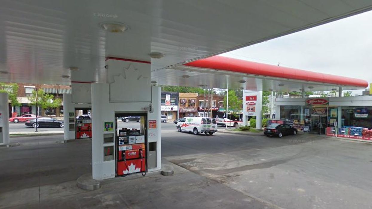 Petro-Canada gas station.