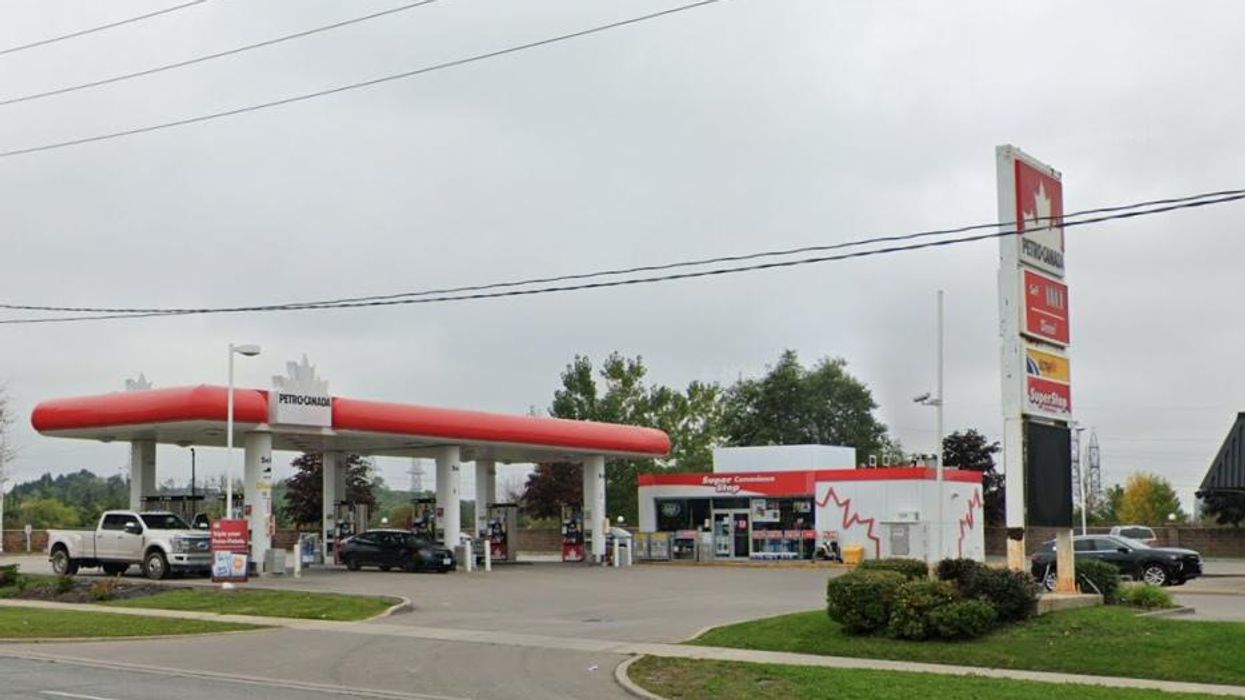 Petro-Canada gas station.