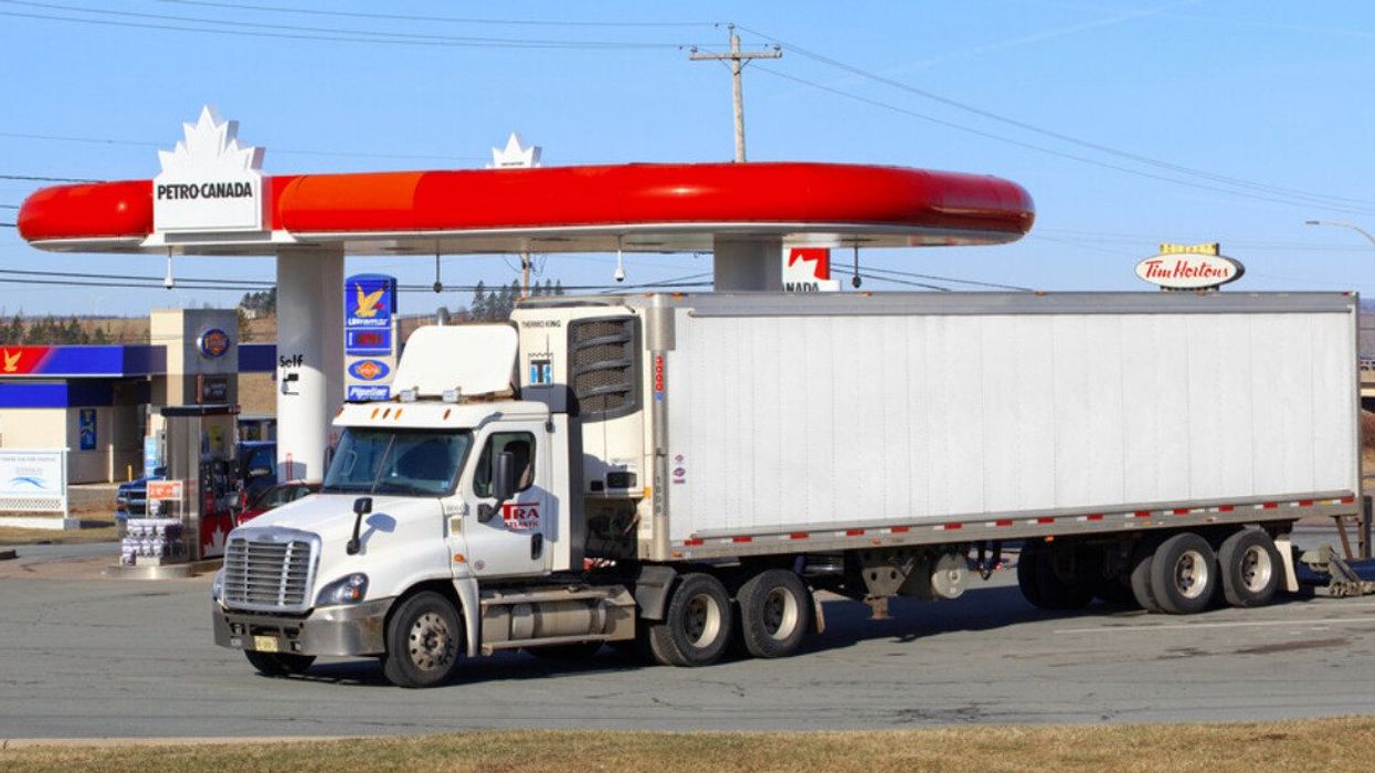 Petro Canada gas station.