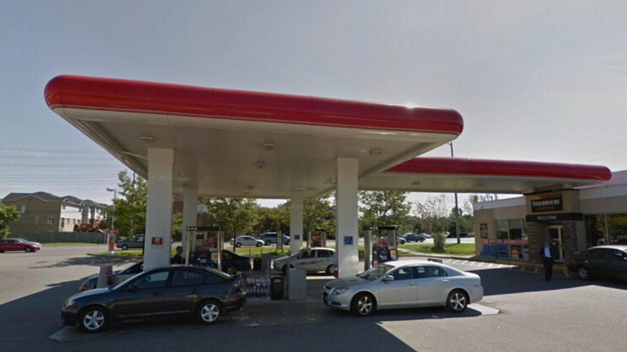 Petro-Canada gas station.
