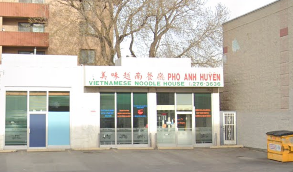 Pho Anh Huyen Noodle House in Calgary.
