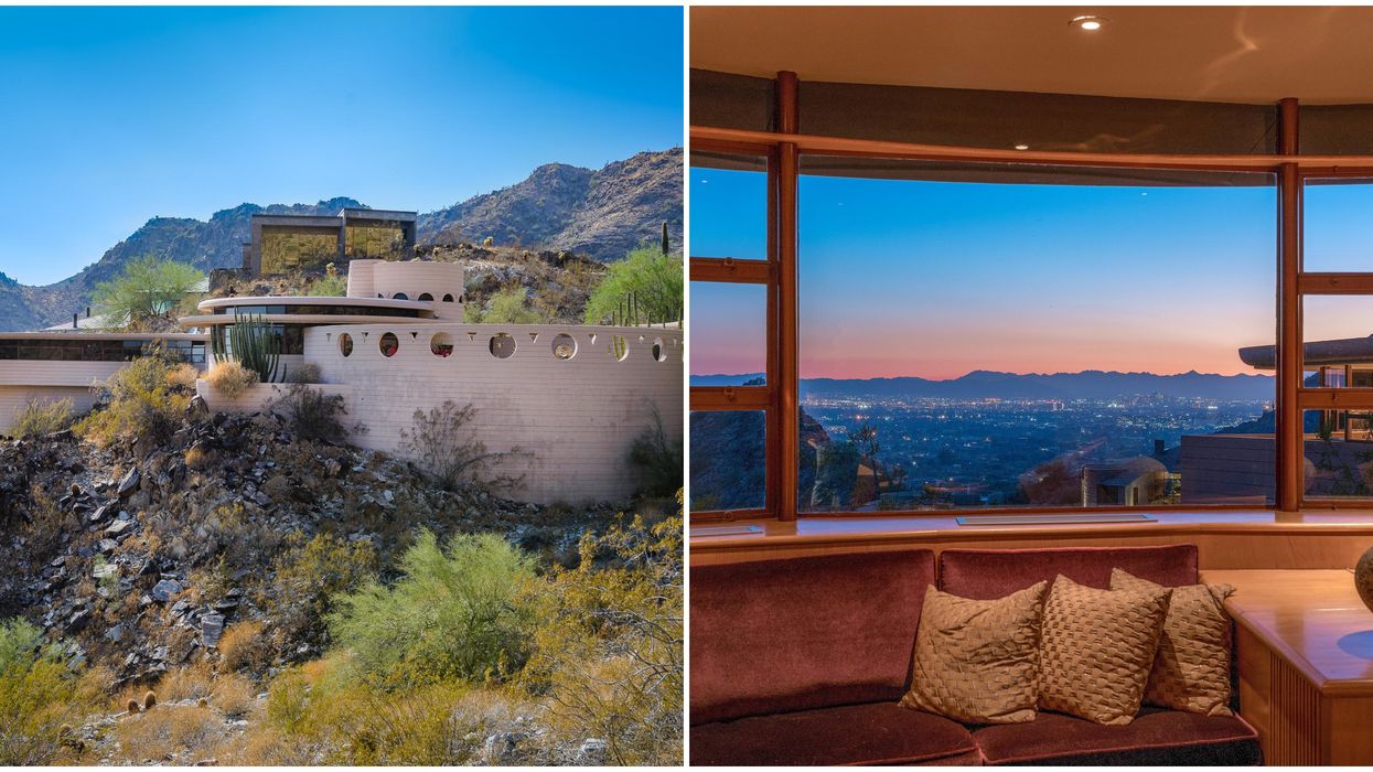 Phoenix Homes For Sale Include This Frank Lloyd Wright Circular House With Sunset Views