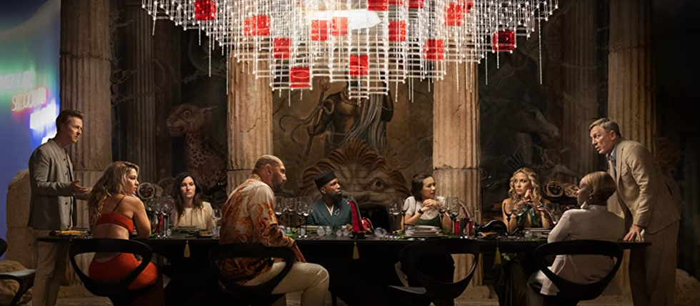 Photo du film Glass Onion: A Knives Out Mystery.