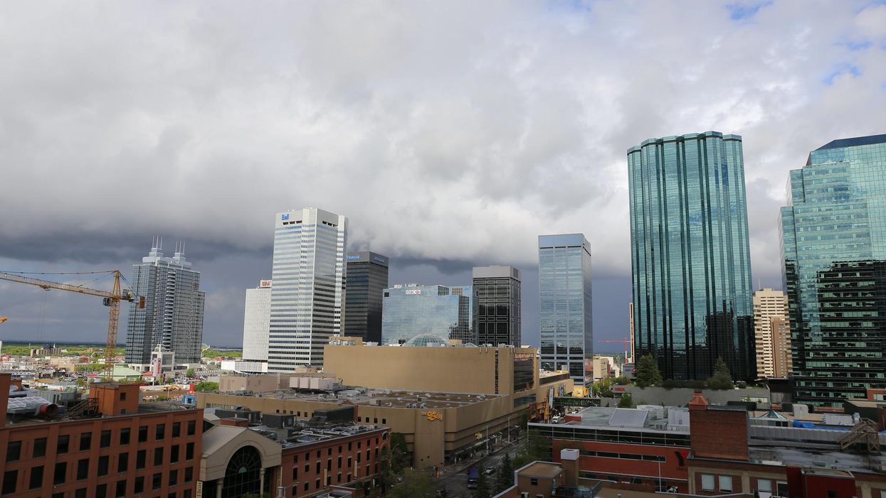 Photo of downtown Edmonton