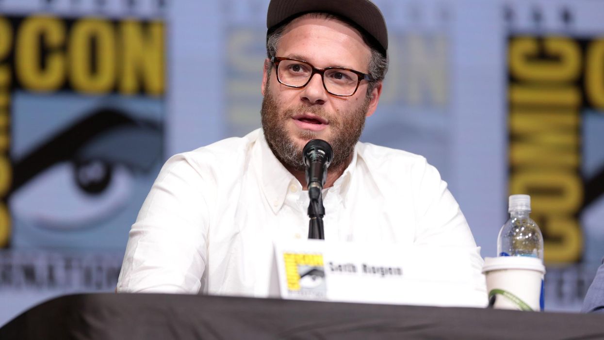 Photo of Seth Rogen at Comic Con 2017