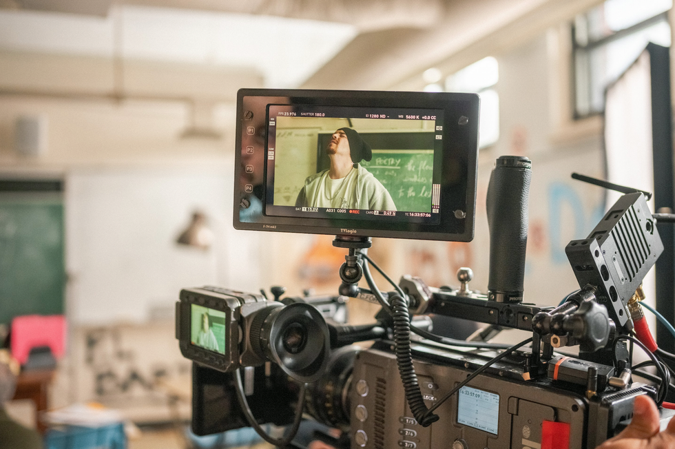 Photos de tournage Compl\u00e8tement lyc\u00e9e.