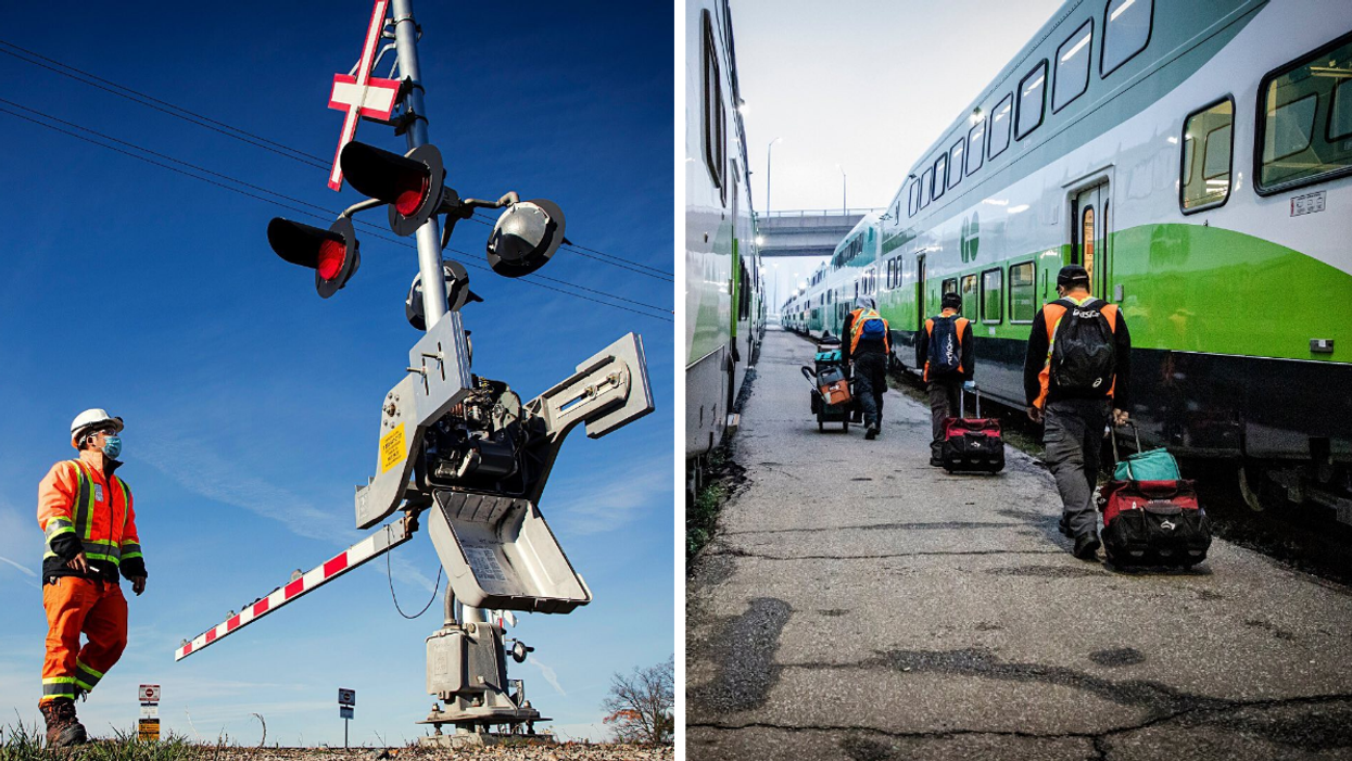 Photos of some of Metrolinx's workers.