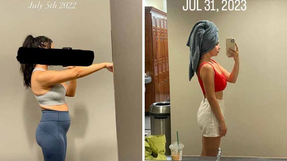 Photos shared on Irina Solomonova's Instagram stories.