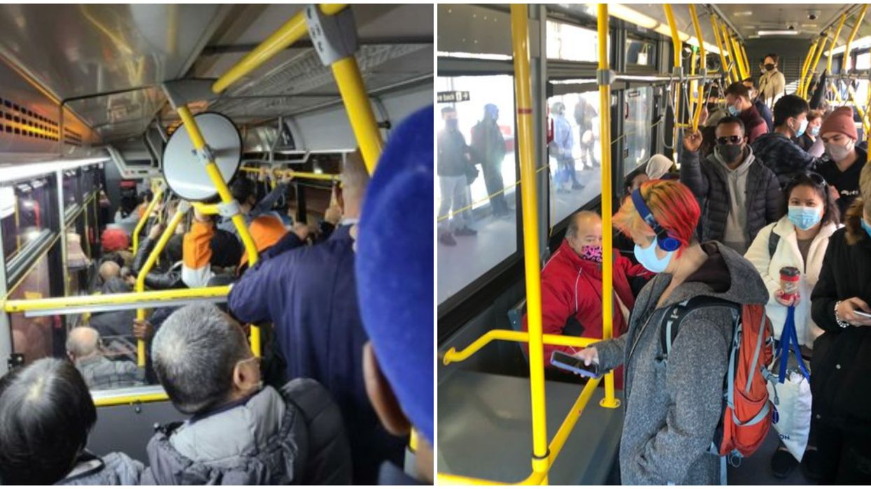 Physical Distancing On The TTC Will 'No Longer Be Possible' According To A Spokesperson