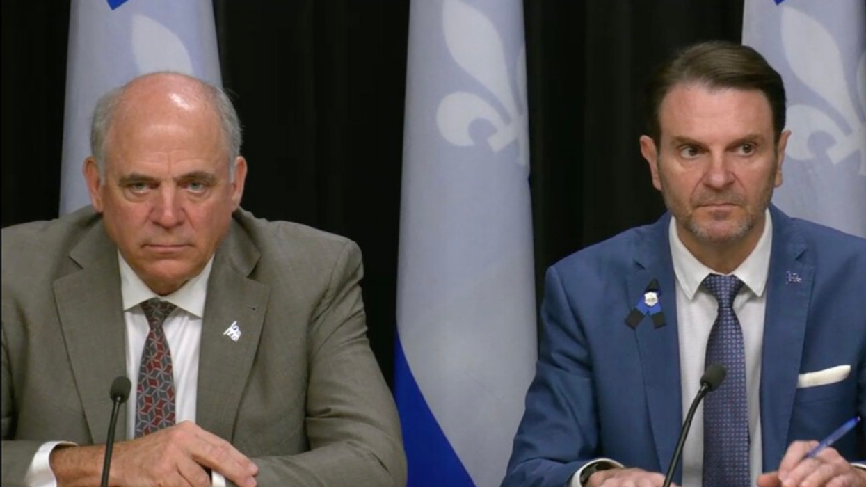 Pierre Fitzgibbon et François Bonnardel.