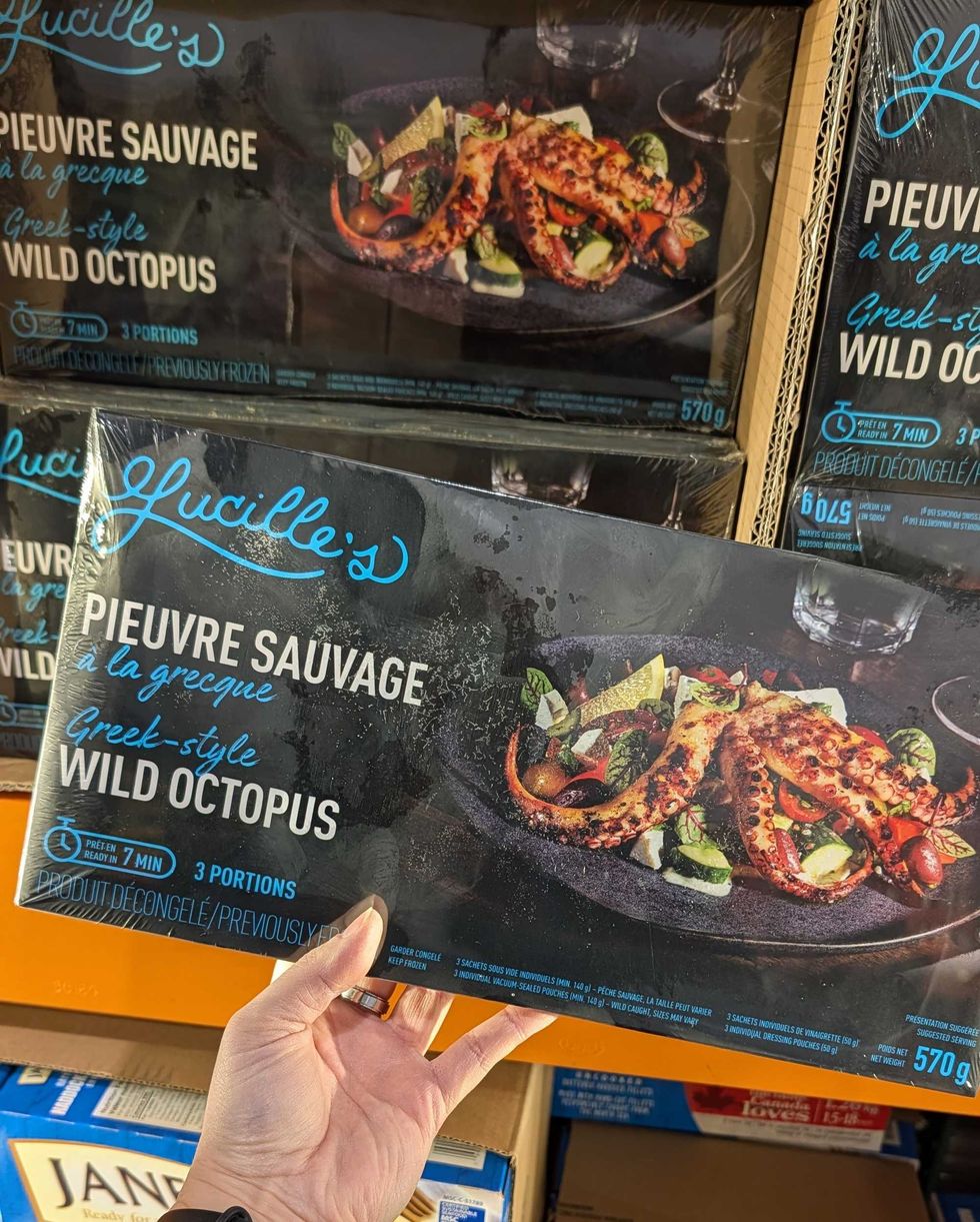 Pieuvre sauvage de la marque Lucille's.