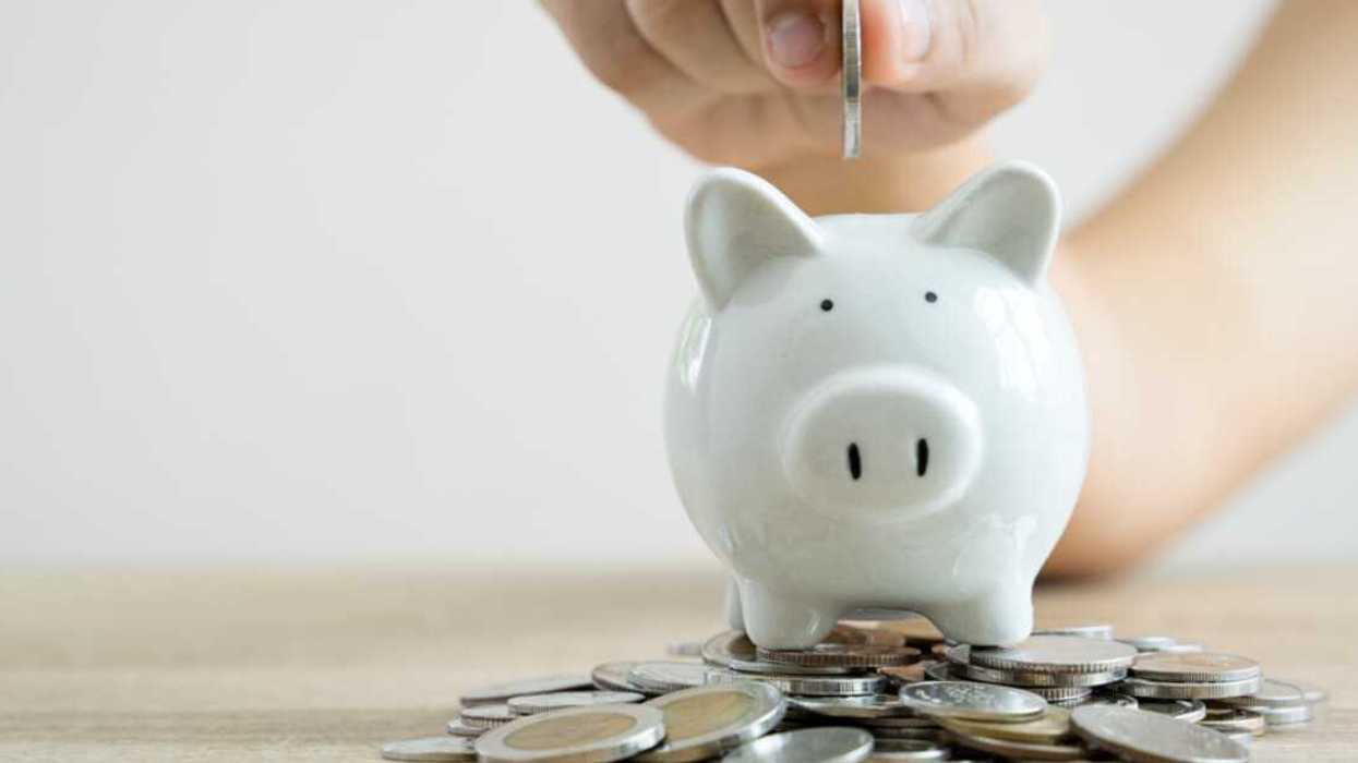 Piggy bank savings