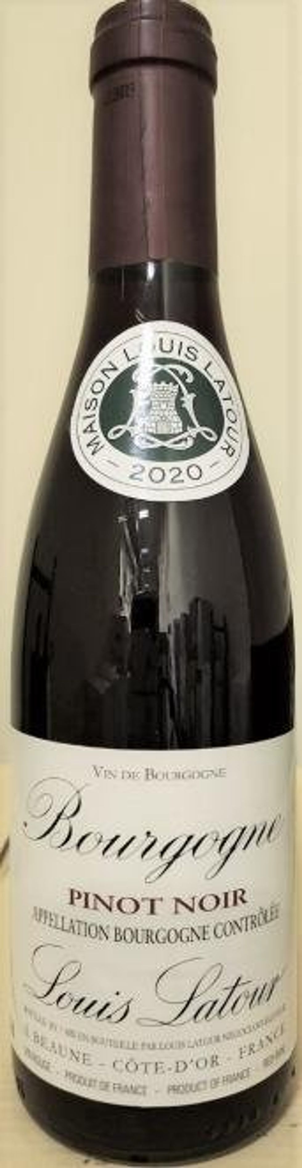 Pinot Noir Bourgogne 2021.