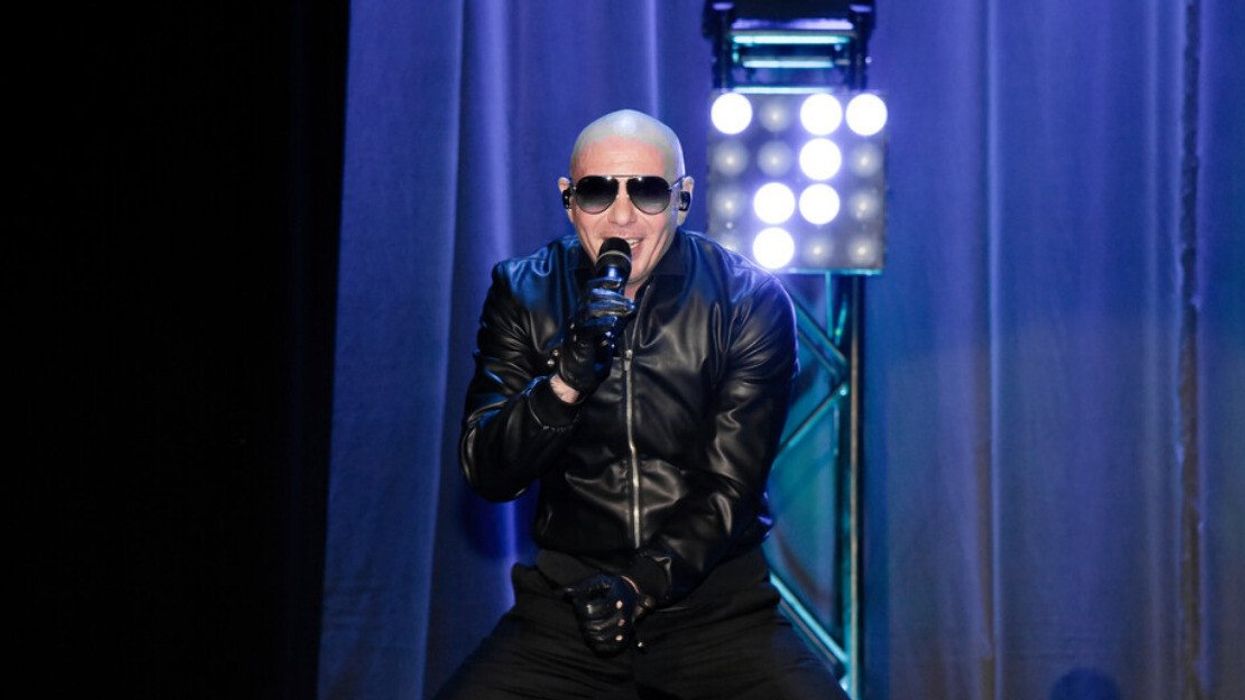 Pitbull is performing at Calgary Stampede 2023.