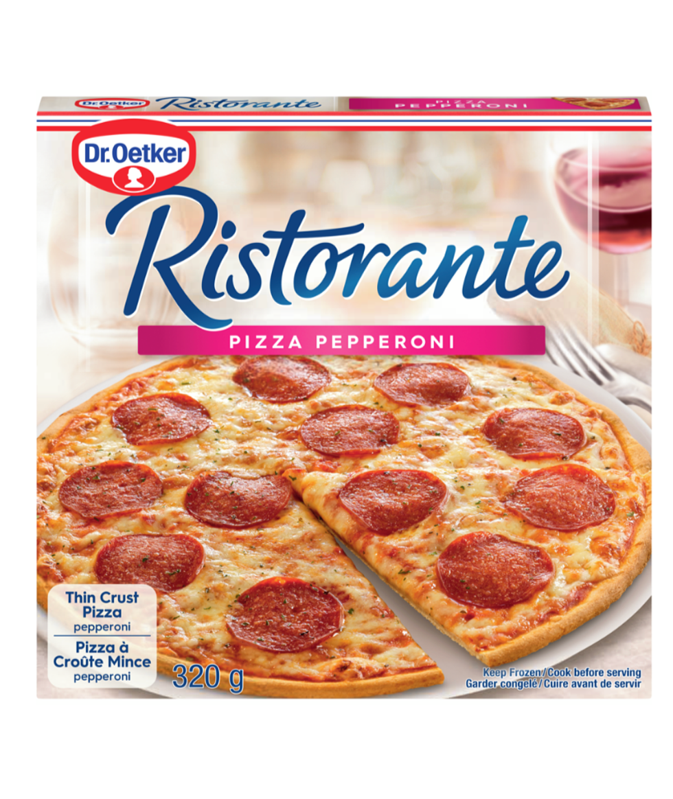 Pizza aux pepperoni de la marque Ristorante.