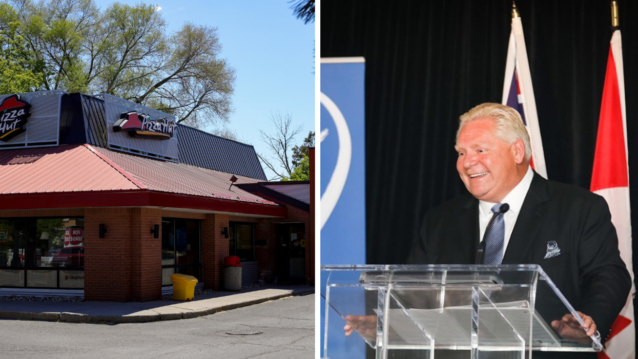 Pizza Hut Canada Threw Shade At Ford After Ontario's COVID-19 Restrictions Announcement