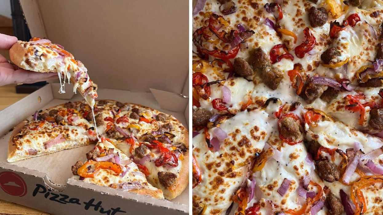 Pizza Hut sort une pizza Beyond Meat dès aujourd'hui et j'y ai goûté