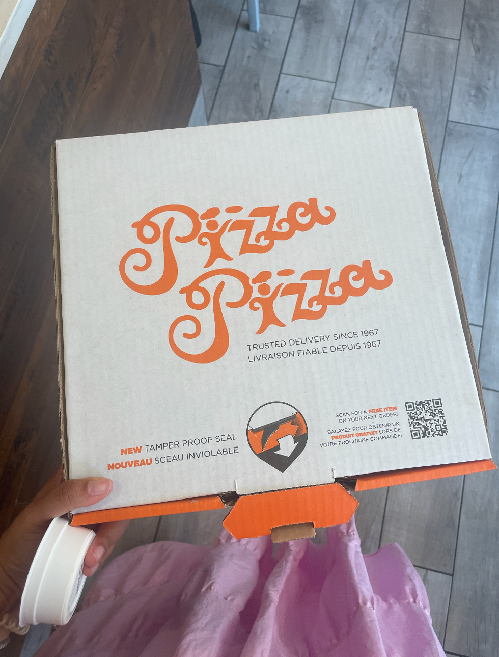 Pizza Pizza box.
