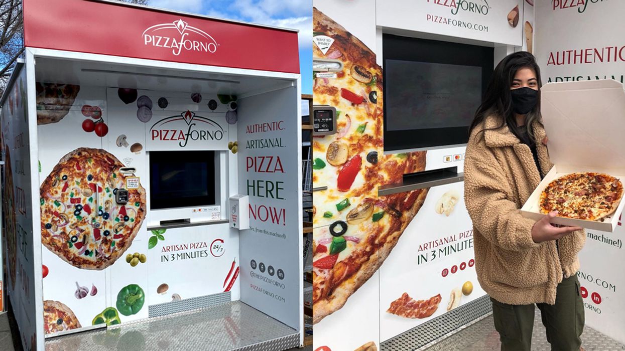 Pizza Vending Machines Have Arrived In Ottawa & They're Open 24/7