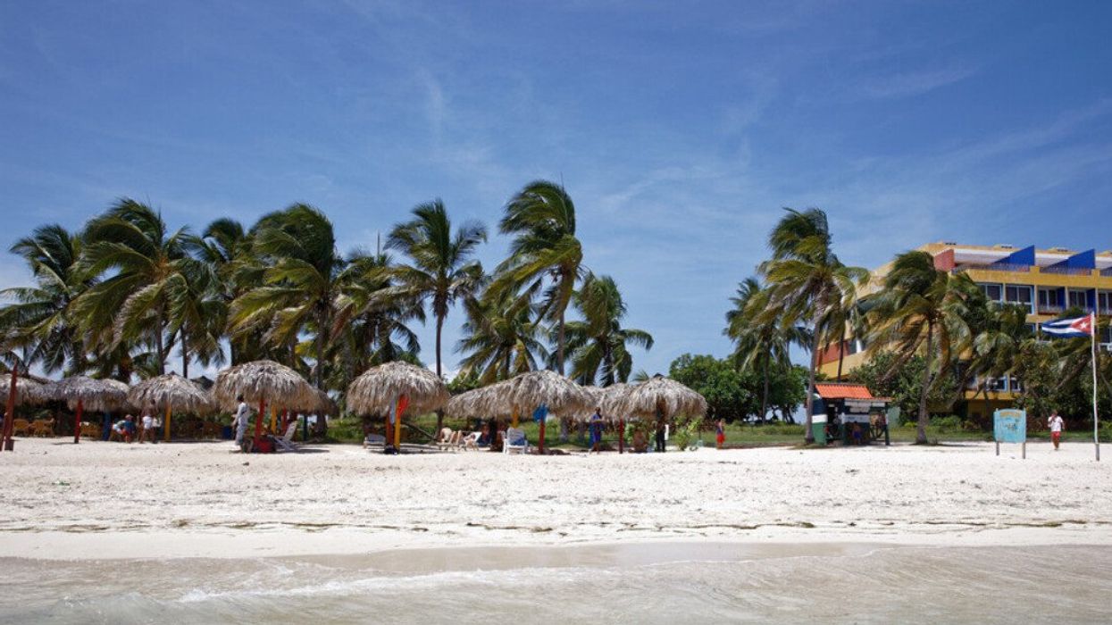 Plage de Cuba.
