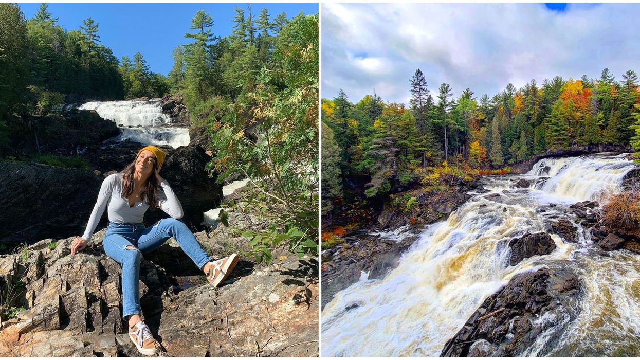 Plaisance Falls Near Ottawa Is An Easy 1-km Hike Away This Fall